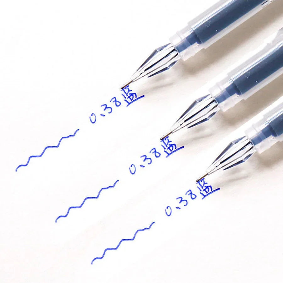 3pcs/mix Diamond tip Gel Pen Fine 0.38mm