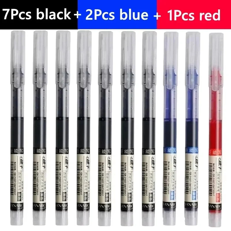 3-102Pcs/set High Quality Needle Type Gel Pens