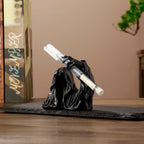 Resin Pen Holder Grim Reaper Sculpture