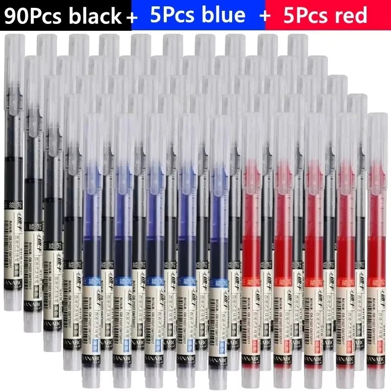 3-102Pcs/set High Quality Needle Type Gel Pens
