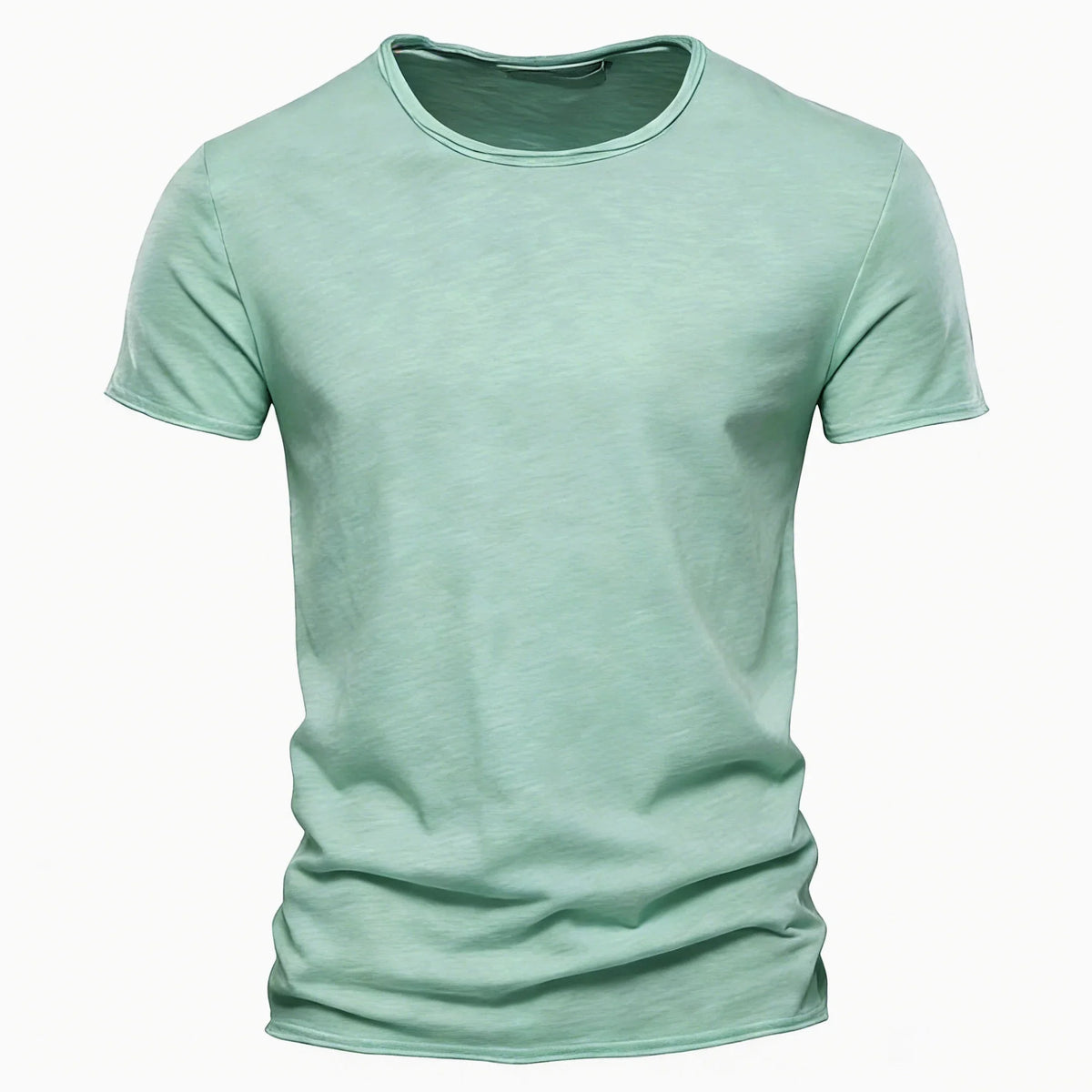 100% Cotton Men T-shirt Casual Soft Fitness Summer Thin T-shirts Men's Home Clothes O-Neck Short Sleeve Soild T Shirt for Men