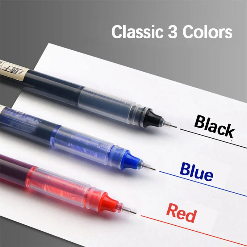 10Pcs High Quality Needle Type Gel Pens