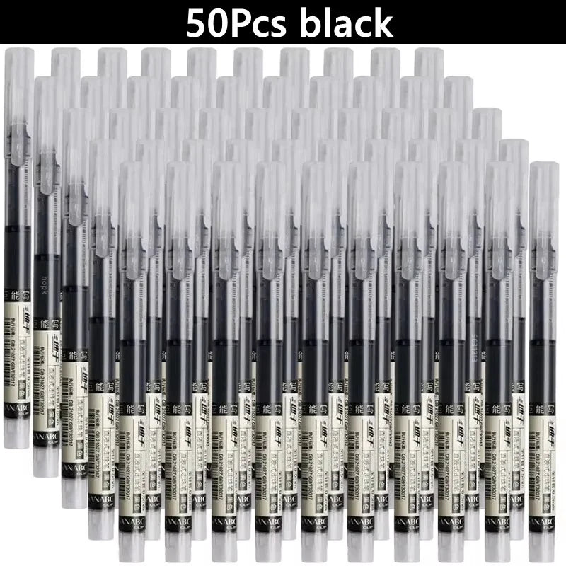3-102Pcs/set High Quality Needle Type Gel Pens