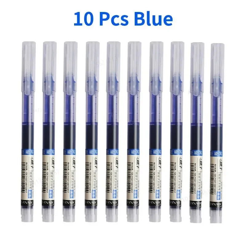 3-102Pcs/set High Quality Needle Type Gel Pens