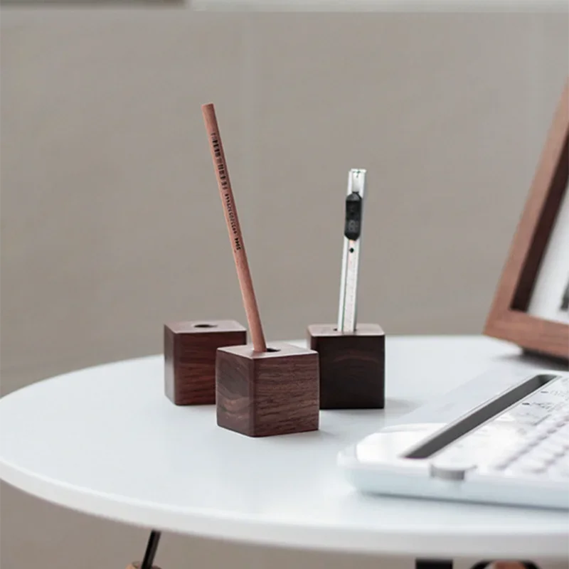 Creative Wooden Pen Holder