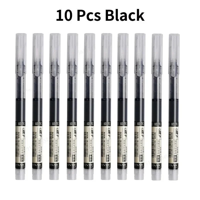 3-102Pcs/set High Quality Needle Type Gel Pens