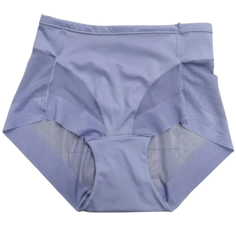 1/2/3/4 Pcs Womens Slimming Panties High Waist Tummy Control Briefs Female