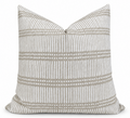 Dash Dot Pillow Cover in Chalk, Walter G Pillows, Decorative Throw Pillows