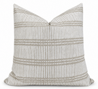 Dash Dot Pillow Cover in Chalk, Walter G Pillows, Decorative Throw Pillows