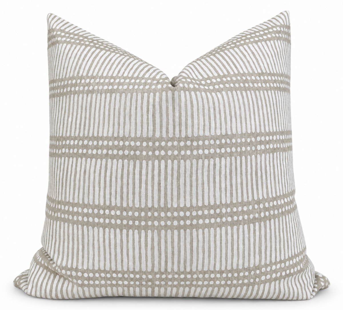 Dash Dot Pillow Cover in Chalk, Walter G Pillows, Decorative Throw Pillows
