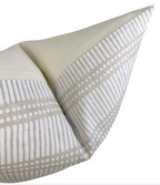 Dash Dot Pillow Cover in Chalk, Walter G Pillows, Decorative Throw Pillows