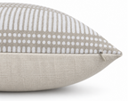 Dash Dot Pillow Cover in Chalk, Walter G Pillows, Decorative Throw Pillows
