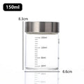 100-500ml Glass Bottle with Scale High Borosilicate Heat-resistant Glass