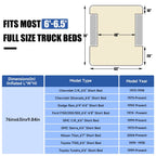 5.5-6.5ft Full Size Truck Bed Air Mattress Purple