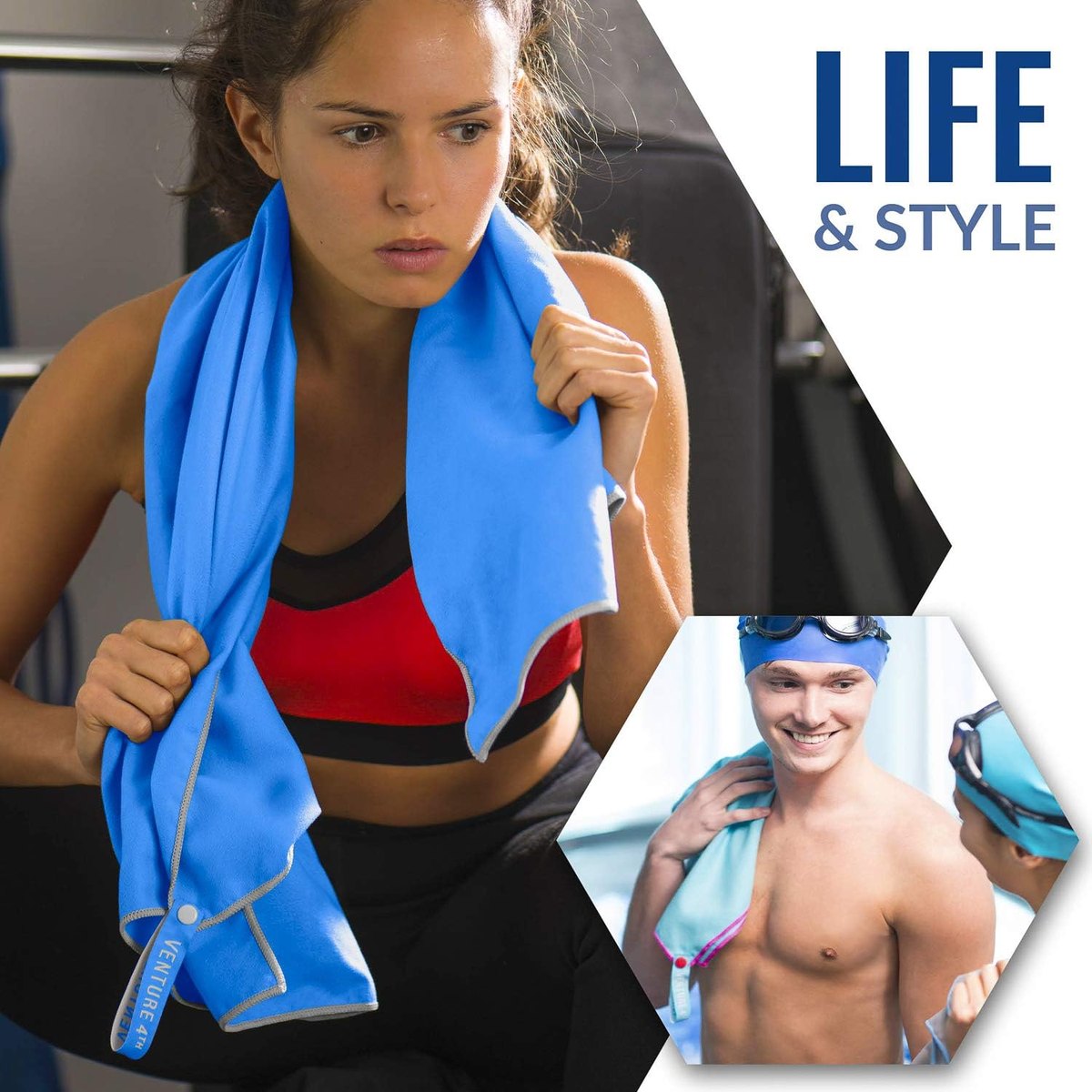 VENTURE 4TH Quick Dry Microfiber Towel
