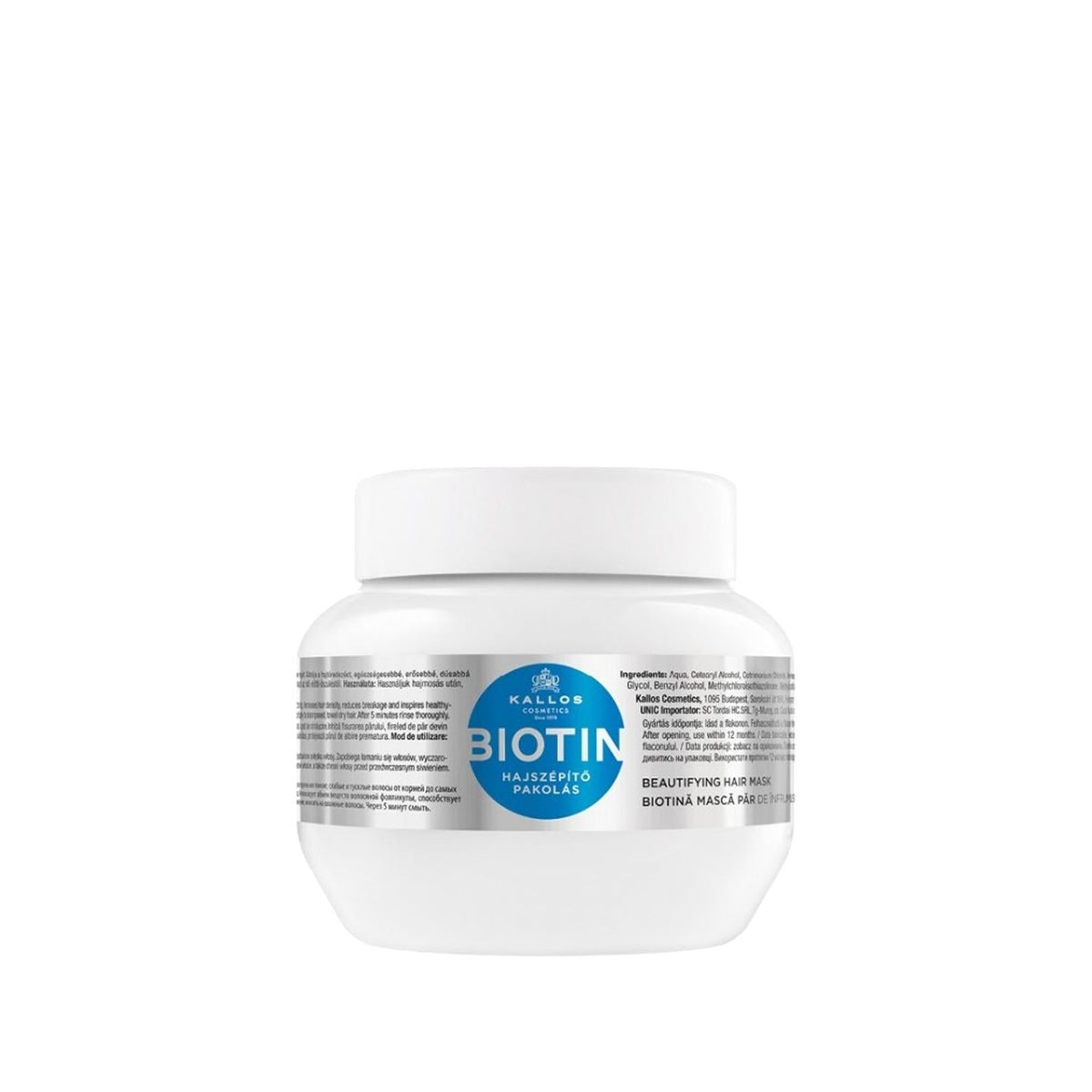 Kallos Cosmetics Biotin Beautifying Hair Care Mask