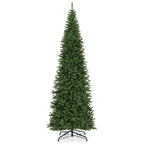 12 FT Artificial Christmas Tree with 800 Warm White LED Lights for Home Party Shopping Mall