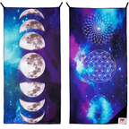Adventure Towel Beach Size L with Pouch- Cosmic