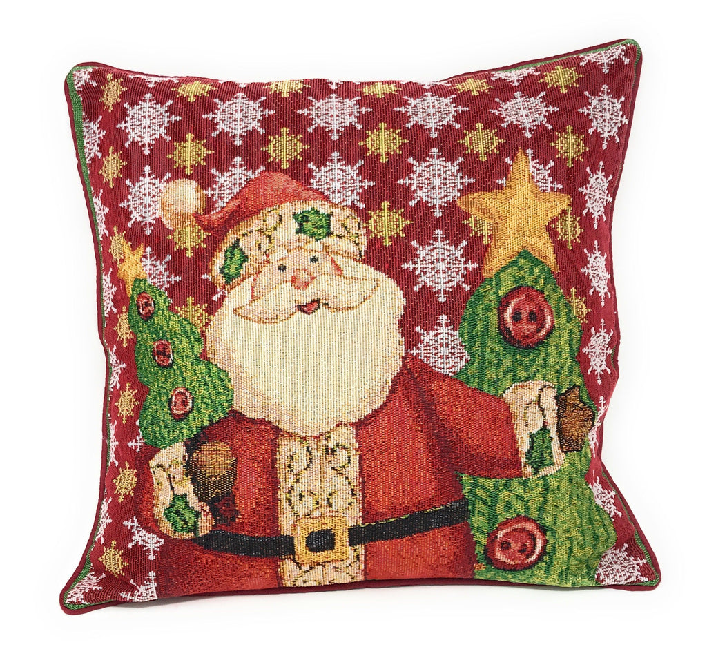 Tache Christmas Cute Santa Claus Is Coming to Town Throw Pillow Cover (DB15191CC)