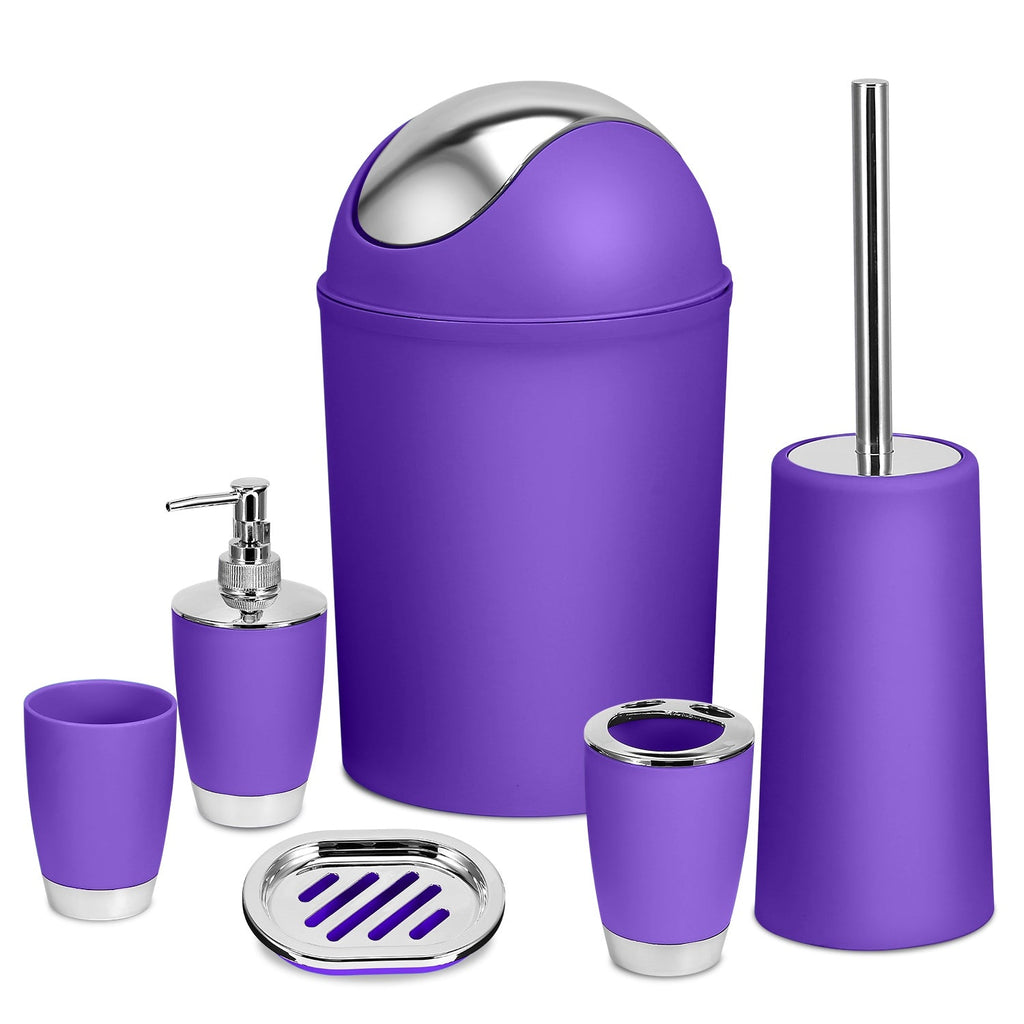 Bathroom Accessories Set 6 Pcs Bathroom Set Ensemble