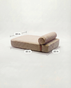 The Modern Day Bed — Boucle Lounge Dog Bed | High-Density Foam, Waterproof Lined, Washable