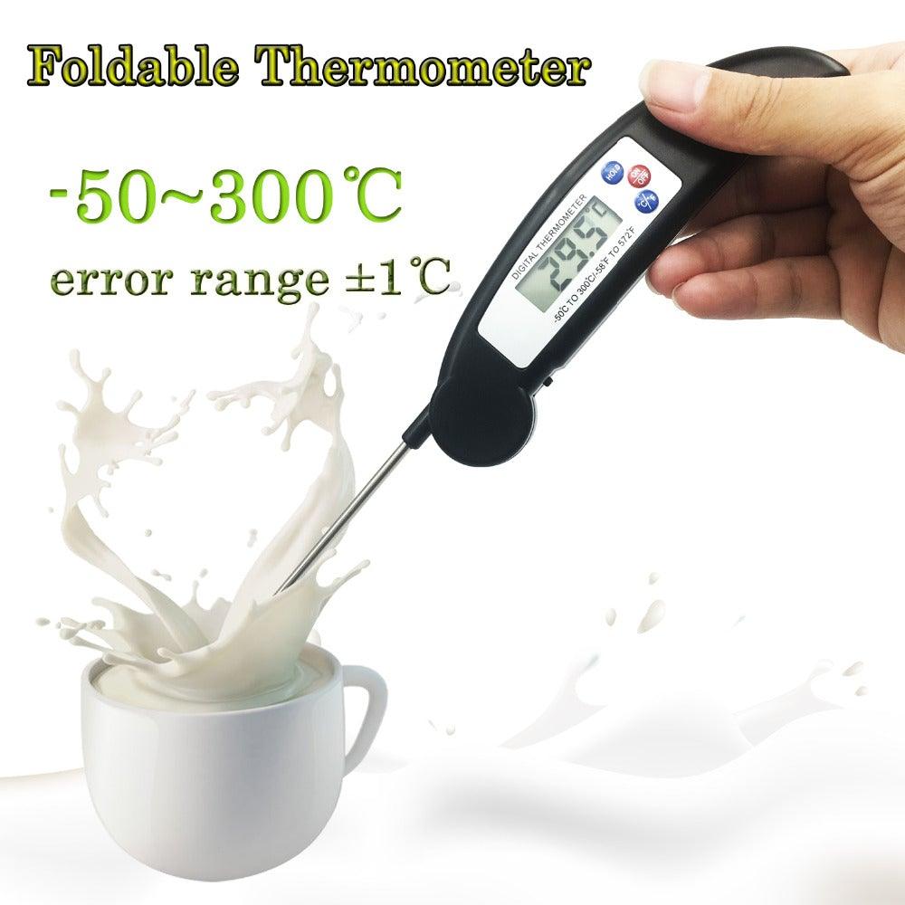 Digital Foldable Thermometer Food BBQ Meat