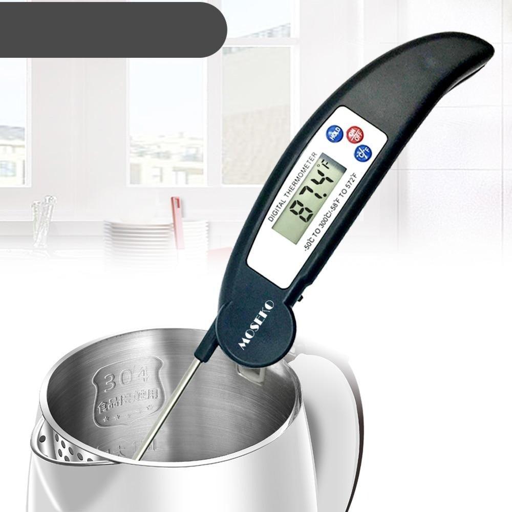 Digital Foldable Thermometer Food BBQ Meat