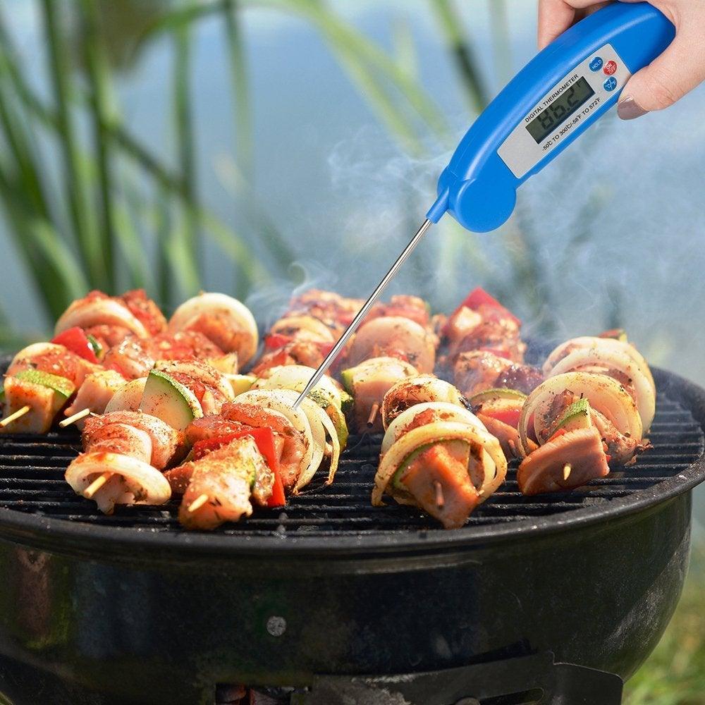 Digital Foldable Thermometer Food BBQ Meat