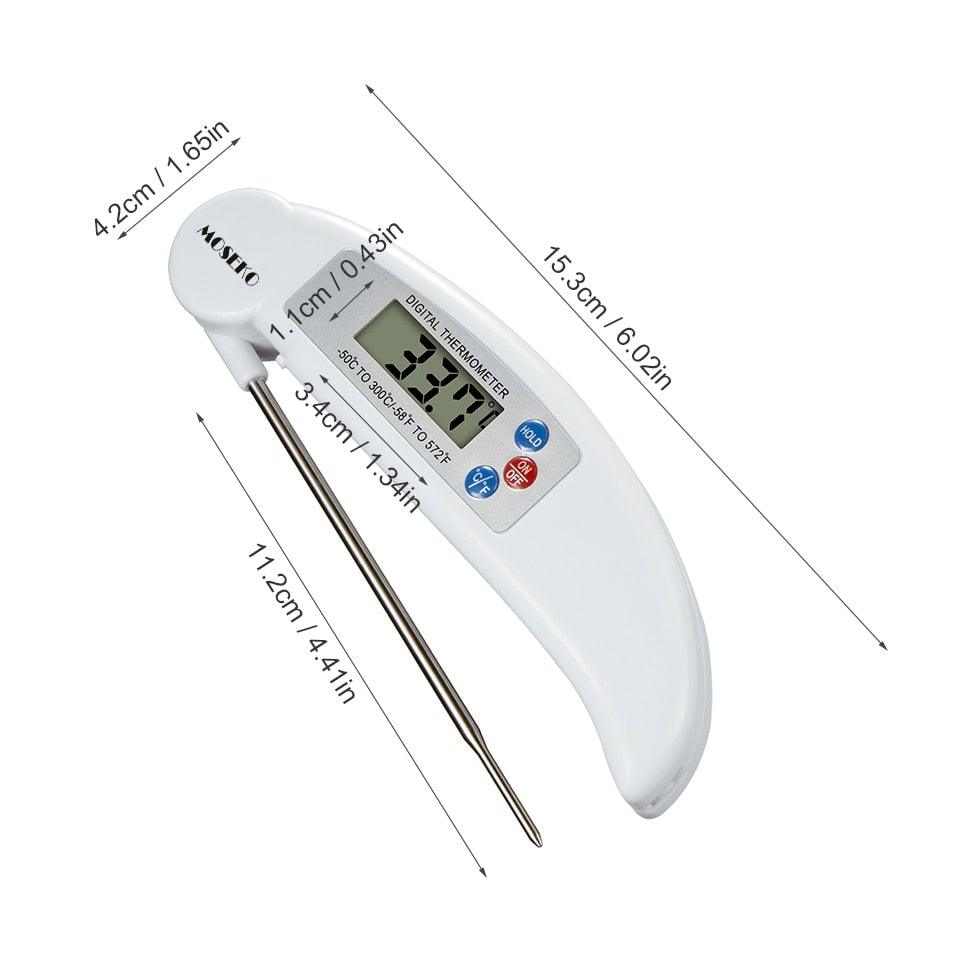 Digital Foldable Thermometer Food BBQ Meat