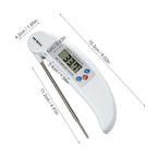 Digital Foldable Thermometer Food BBQ Meat