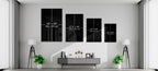 Behind the Curtain Glass Art