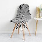 Dining Chair Cover Lounge Armless Chair Protectorhable