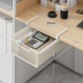 Desktop Drawer Organizer, Under-Desk Hanging Storage Box