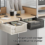 Desktop Drawer Organizer, Under-Desk Hanging Storage Box