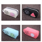 Fruit Pattern Pencil Case Large Capacity Candy Colors