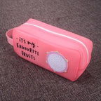 Fruit Pattern Pencil Case Large Capacity Candy Colors