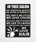 In This Salon Canvas Wall Art