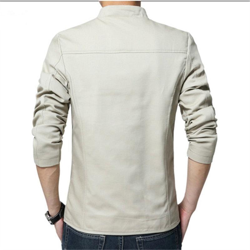 Luxury Black Mens  Slim Fit Business Casual Male Jackets