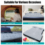 5.5-6.5ft Full Size Truck Bed Air Mattress Purple