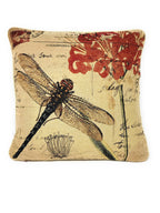 DaDa Bedding Set of 2-Pieces Dragonfly Dreams Nature Garden Tapestry Throw Pillow Covers
