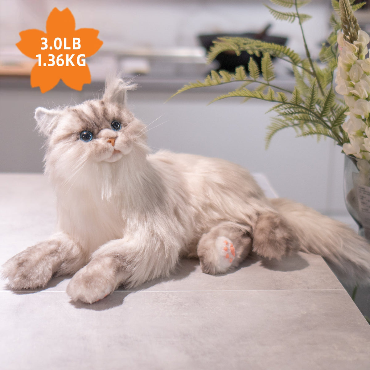 3lbs Tracy Weighted  –Relaxing Cat Toy Comfort Calming Plush