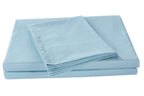 DaDa Bedding Seafoam Blue Cotton Fitted Sheet Set