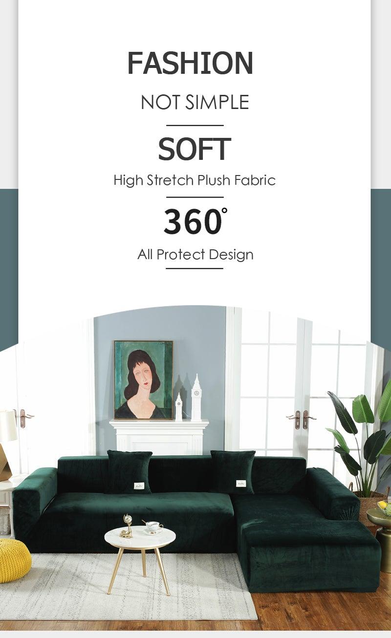 Stretchable Couch Cover Lounge  Sofa Slipcover  Furniture Cover