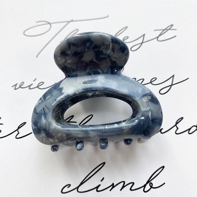 Sweet Mini Acetate Hair Clip for Women Girls Hair Claw Chic Barrettes Crab Hairpins