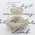 Sweet Mini Acetate Hair Clip for Women Girls Hair Claw Chic Barrettes Crab Hairpins