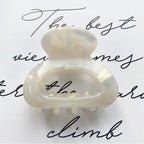 Sweet Mini Acetate Hair Clip for Women Girls Hair Claw Chic Barrettes Crab Hairpins